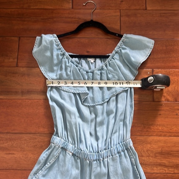 Splendid XS Chambray Blue Romper - Picture 8 of 9